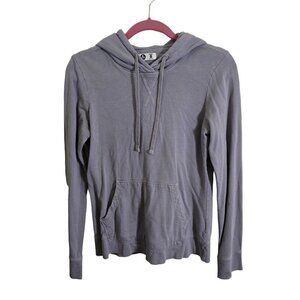 American Giant Women's Hoodie Small Supima Cotton Micro Modal Light Gray